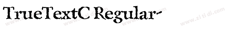 TrueTextC Regular字体转换